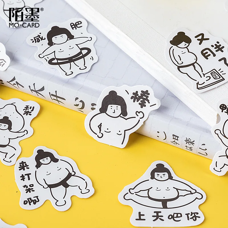 (45 листов/партия) Набор японских декоративных наклеек | Канцтовары для офиса и