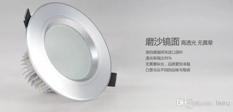 FREE SHIPPING High power Led ceiling lamp 9W 12W 15W 21W 27W 36W 85-265V led Recessed Downlight with drive | Лампы и освещение