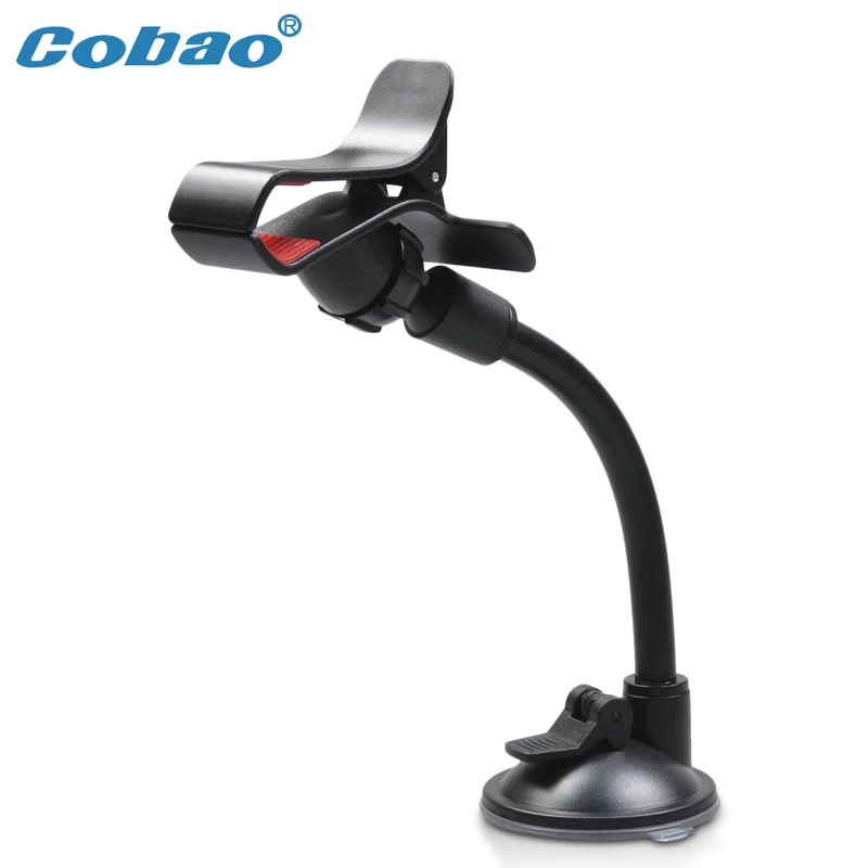 Cobao Universal Cell Phone Stand 360 Degree Windshield Car Holder Smartphone For iPhone X XS Samsung Huawei Xiaomi Support | Мобильные