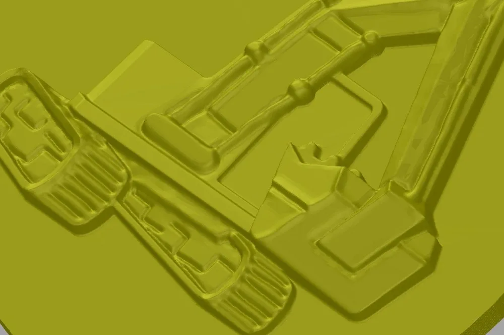 Digger 3d-модель stl файл для чпу в формате STL STL_4106 | Инструменты