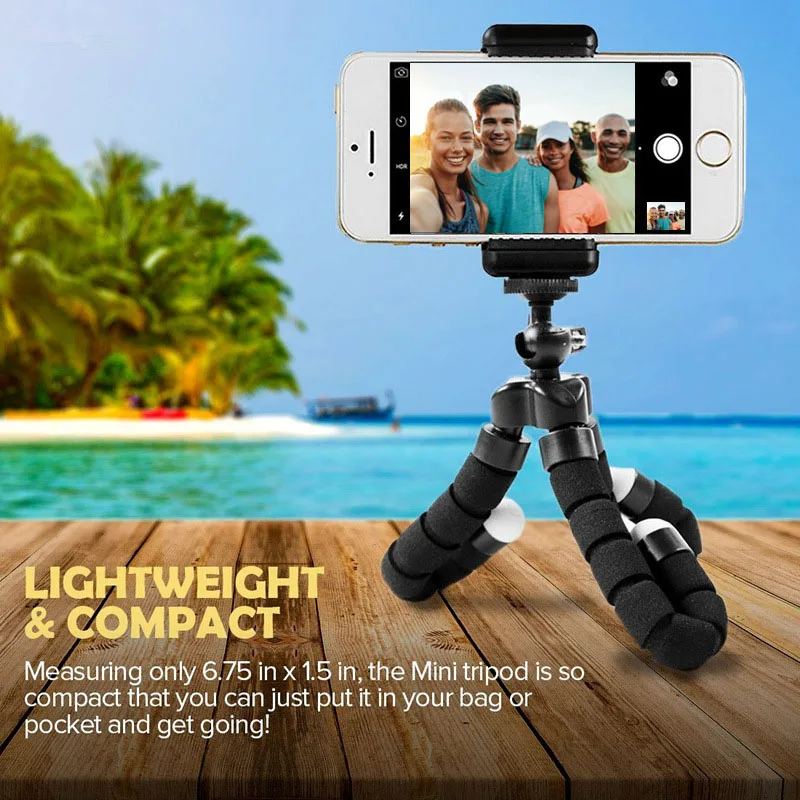 DUSZAKE гибкий мини штатив Gorillapod для телефона камера iPhone Xiaomi аксессуары камеры