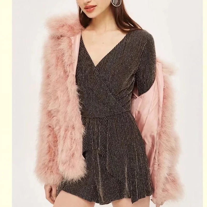 2018 осень Для женщин комбинезоны Офисные женские туфли полосатый Формальные