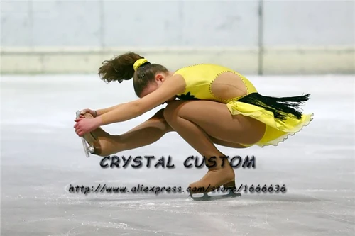 

Custom Adult Figure Skating Dresses For Women Graceful New Brand Ice Skating Competition Dresses DR3946