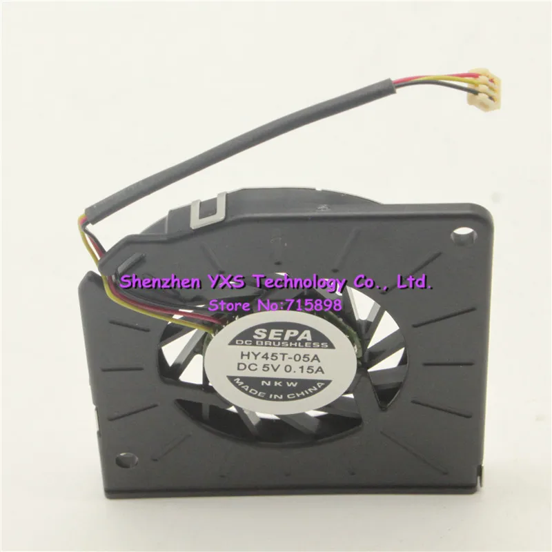 HY45T-05A вентилятор для ноутбука DC 5V 0.15A 4505 45*45*5 мм 3 провода Охлаждающий | Электроника