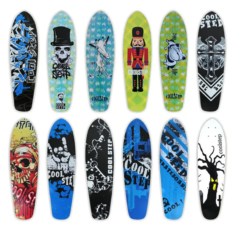 Бесплатная доставка 26 дюймов доска скейтборда канадская Кленовая для рыбной