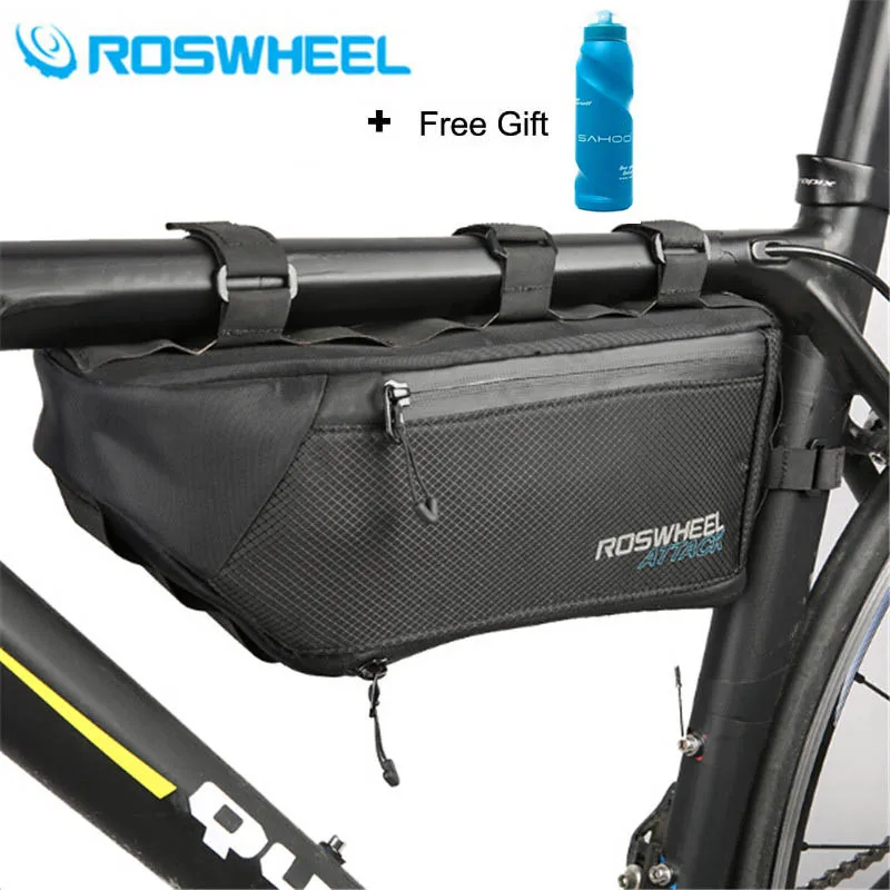 Велосипедная передняя рама ROSWHEEL MTB треугольная сумка аксессуары для велоспорта