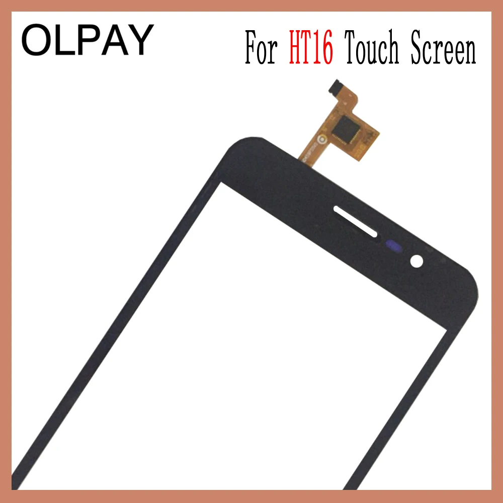 OLPAY 5,0 ''сенсорная панель мобильного телефона для HOMTOM HT16 HT 16 сенсорный экран стекло дигитайзер панель объектив сенсор инструменты клей+ салфетки