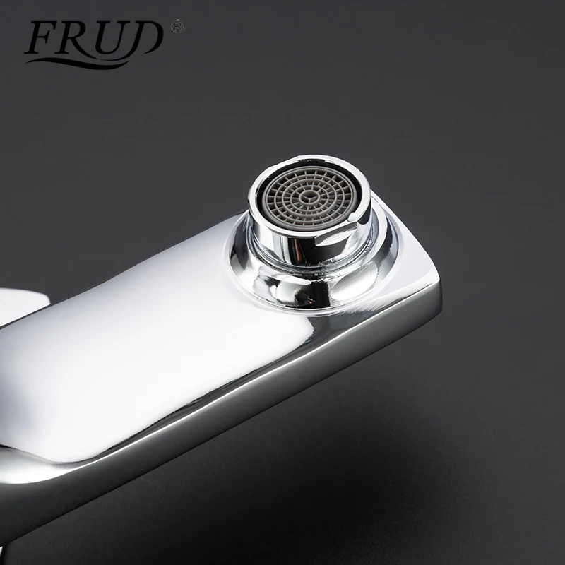 FRUD смеситель для раковины с одной ручкой ванной комнаты горячей и холодной воды