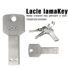 USB флеш-накопитель 16 ГБ флеш-накопитель ключ водонепроницаемый USB флеш-накопители 64 ГБ 32 ГБ 16 ГБ 8 ГБ 4 ГБ стальная мета флеш-накопитель usb флешка