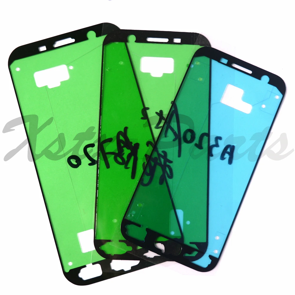 Наклейка на корпус 1 шт. наклейка переднюю рамку для Samsung Galaxy A3 A5 A7 2017 A320 A520 A720