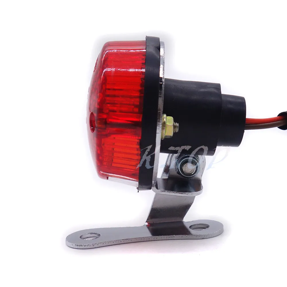 Винтажный задний светодиодный фонарь 12 В для кафе Bobber Cruiser Chopper мотоциклов на