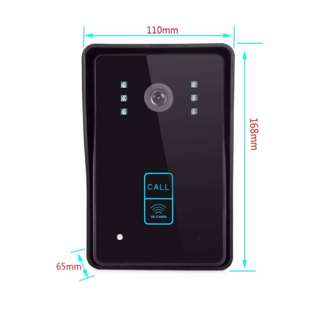 SmartYIBA 2 4G 7 &quotTFT беспроводной видеодомофон домофон дверной звонок домашняя камера