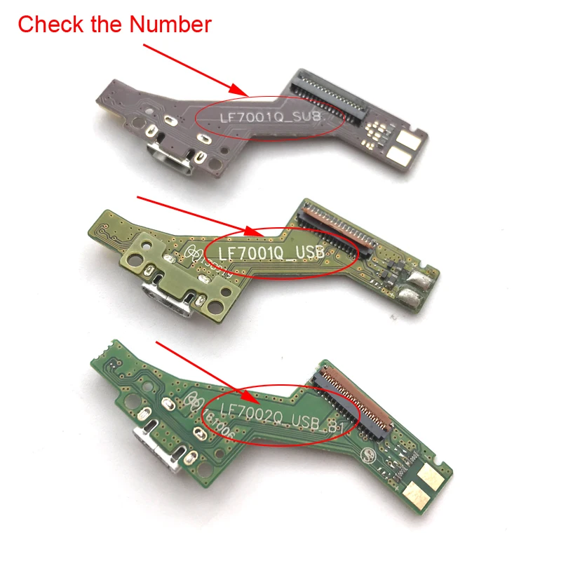 Порт зарядного устройства usb-порт для док-станции Разъем в комплекте гибкий кабель для lenovo Tab 3 7 Plus PHAB PB1-750N PB1-750