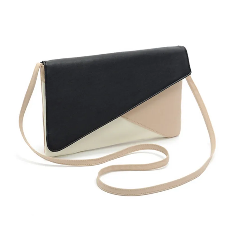 4 цвета Лоскутная сумка мессенджер женская дамские клатчи сумки на плечо Pu