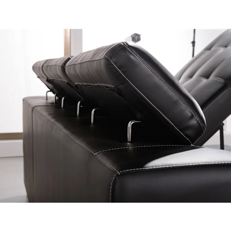 Набор диванов для гостиной итальянский черный шезлонг 2019|Наборы гостиной| |