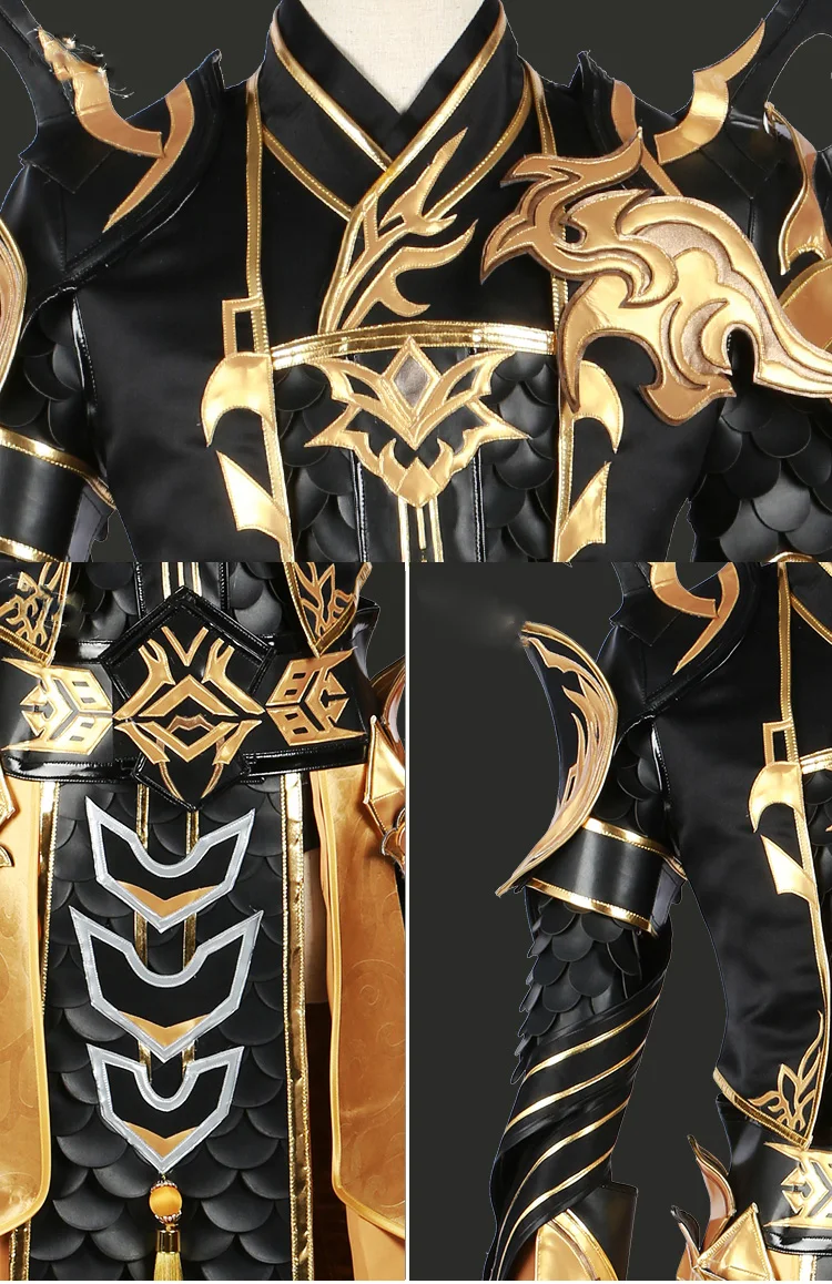 Jian Wang III Косплей Hanfu мужской костюм Chi Ming Group Cang Yun Junior Boy можно настроить 3XL 4XL супер