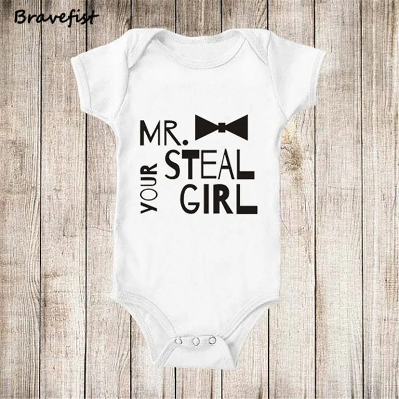 Monos reci&eacute;n nacidos con estampado de lazo, ropa para ni&ntilde;os y ni&ntilde;as de 0 a 24 meses, monos infantiles de manga corta, monos de moda-5