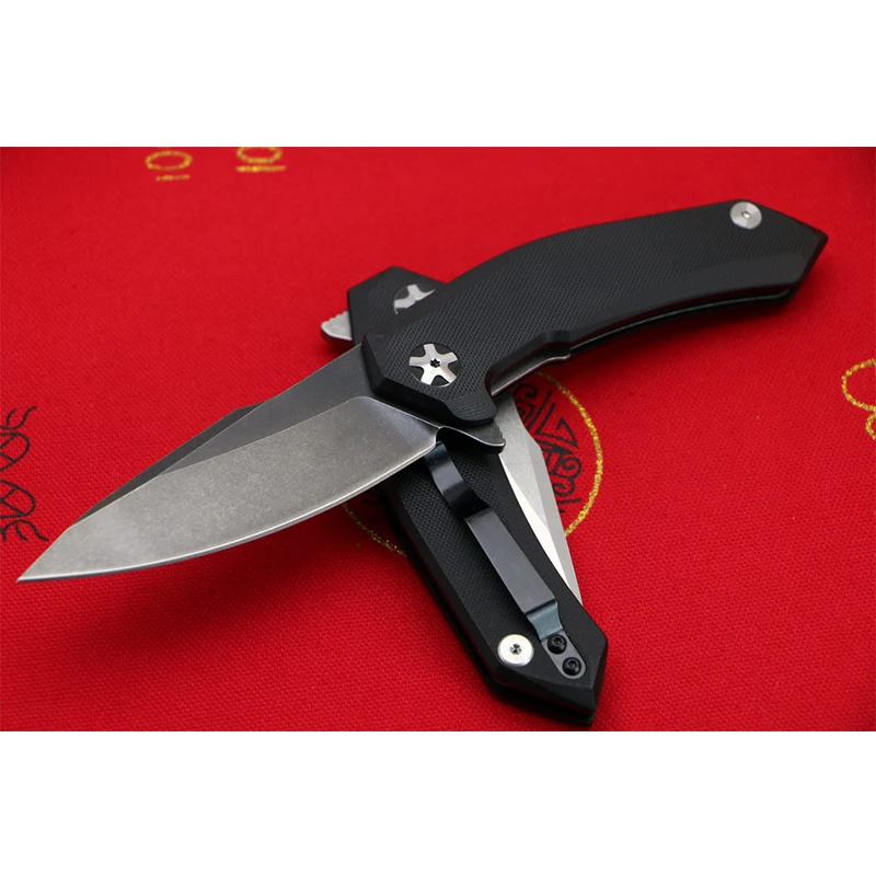 ZT0095 высокое качество 9CR18MOV лезвие G10 ручка Открытый Флиппер складные ножи для