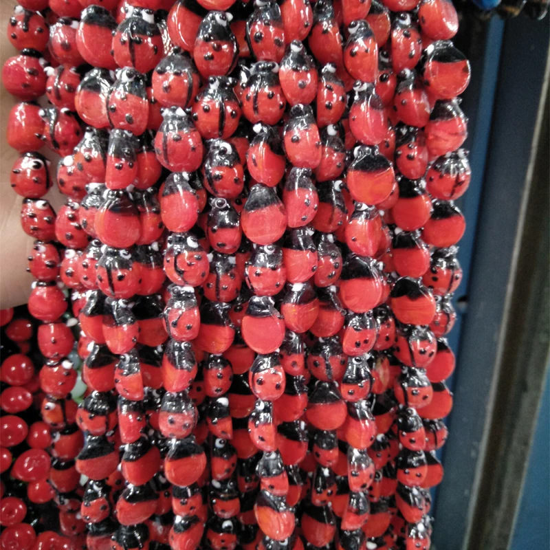 Бусины в форме животных 20 шт./лот 10x14 мм|lampwork beads|beads diyglaze beads |