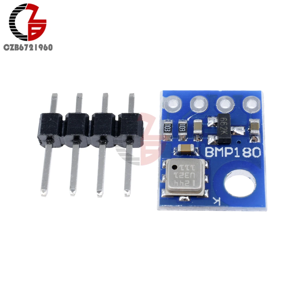 Цифровой модуль платы датчика атмосферного давления IIC I2C Φ BMP180 замена BMP085