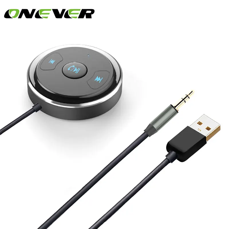 Onever Универсальный автомобильный комплект 3 5 мм Bluetooth 4 1 приемник музыкальный