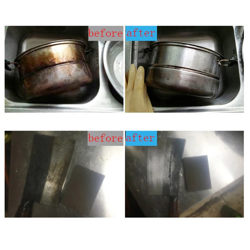 Новая кухонная волшебная губка для кухни за исключением ржавчины фокусная
