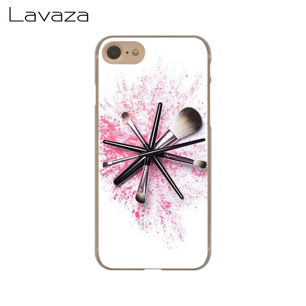 Lavaza Красивая Девичья Кисть для макияжа чехол телефона Apple iPhone 4 4S 5C 5S SE 6 6S 7 8 Plus 10 X Xr
