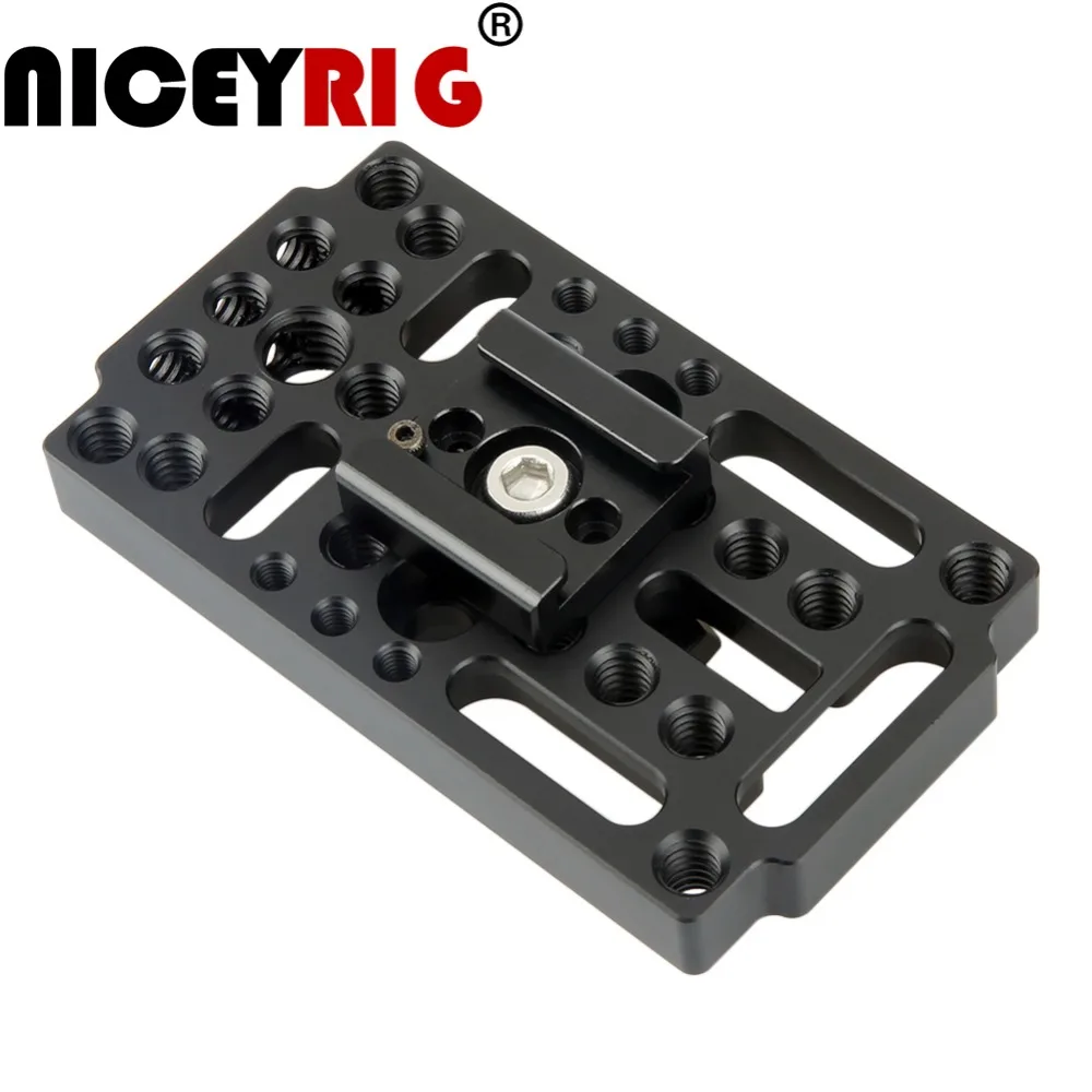 Пластина быстрого крепления NICEYRIG базовая пластина для камеры Холодный башмак