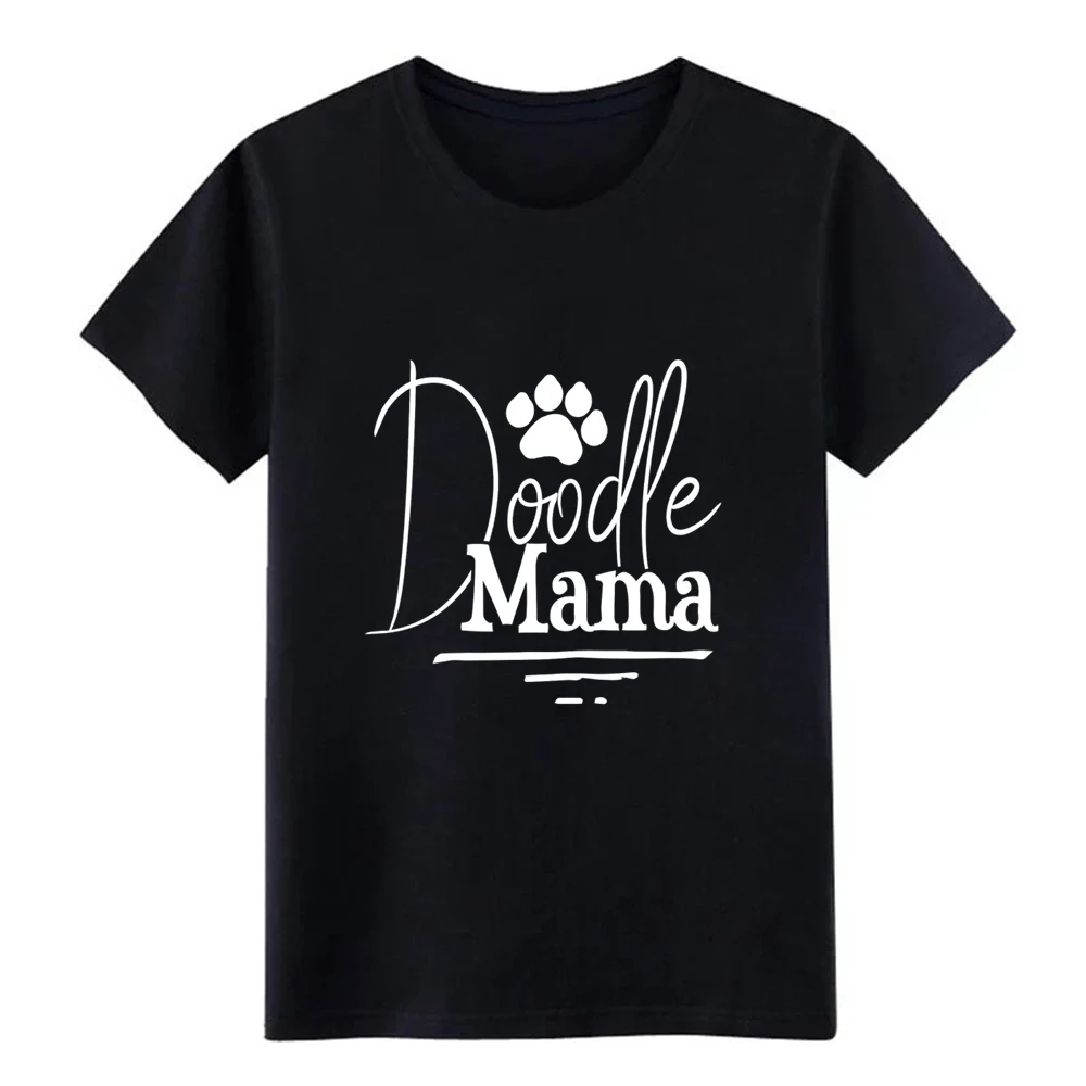 Doodle mama/Милая футболка с рисунком лабрадуделя собаки мамы для мужчин короткими