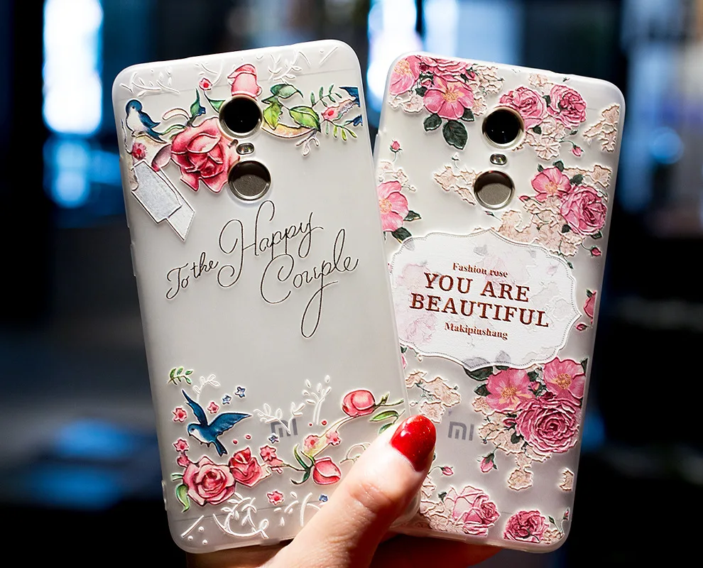 Красный рис Note4x мобильный телефон оболочки анти-осень 4x матовый все включено