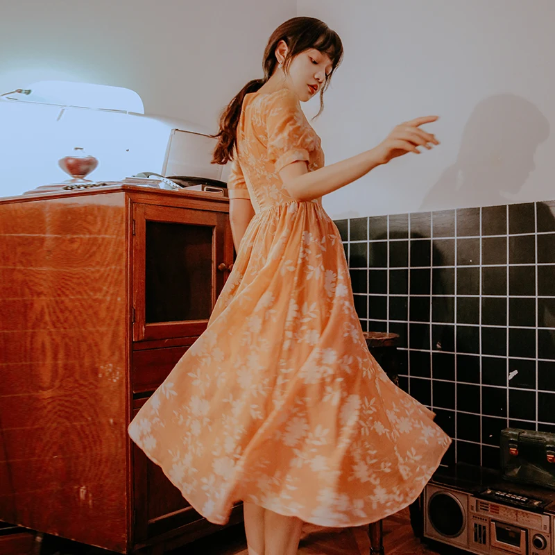 Женское модельное Платье с принтом длинное праздничное платье в дворцовом