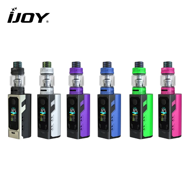 IJOY/Капитан X3 комплект 324 Вт Vape с 8 мл капитан Subohm бак C1 C3 катушки 3 радость 20700