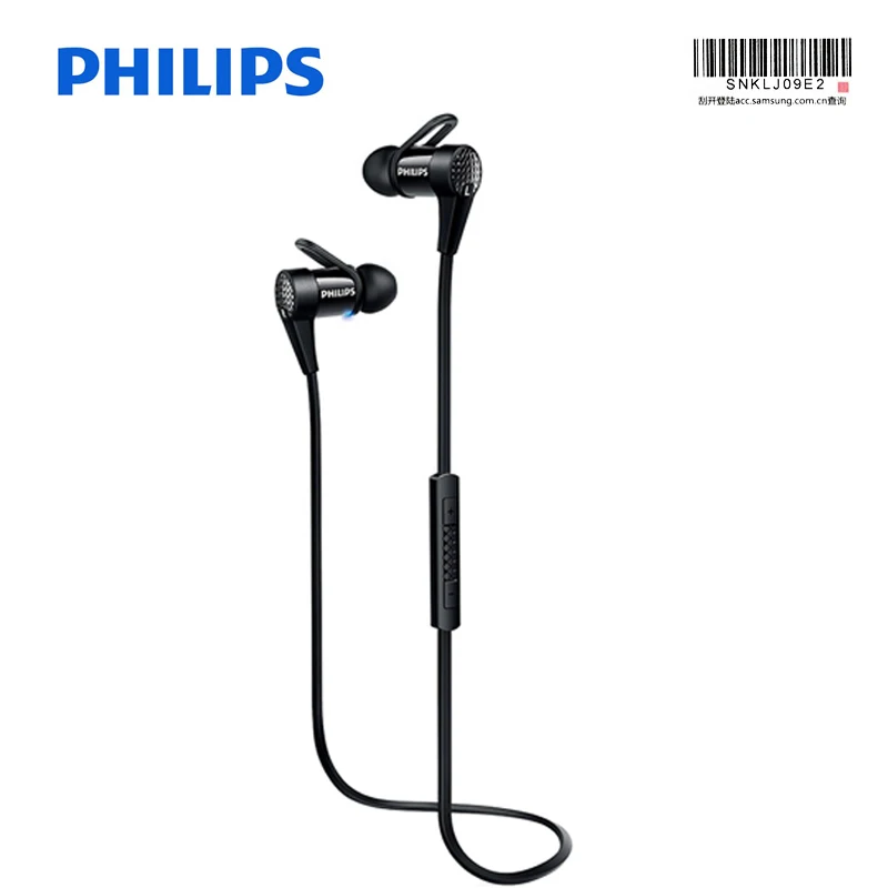 Оригинальные спортивные наушники Philips SHB5800 гарнитура с функцией NFC литиевым