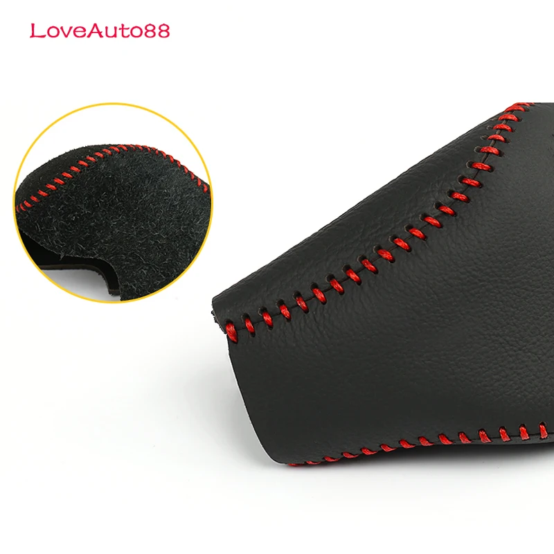

Car Leather Knob Cover For VW Volkswagen Tiguan MK2 2017 2018 2019 2020 2021 Gear Head Shift Knob Cover Gear Shift Collars Case