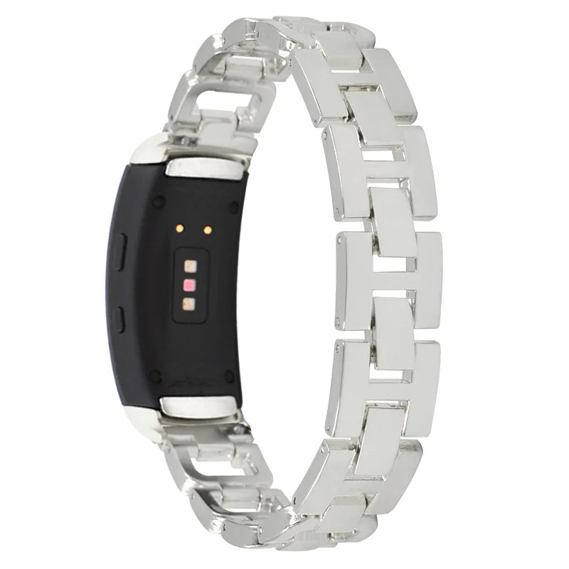 COMLYO из нержавеющей стали металлический ремешок для смарт часов Samsung Gear Fit2 Pro