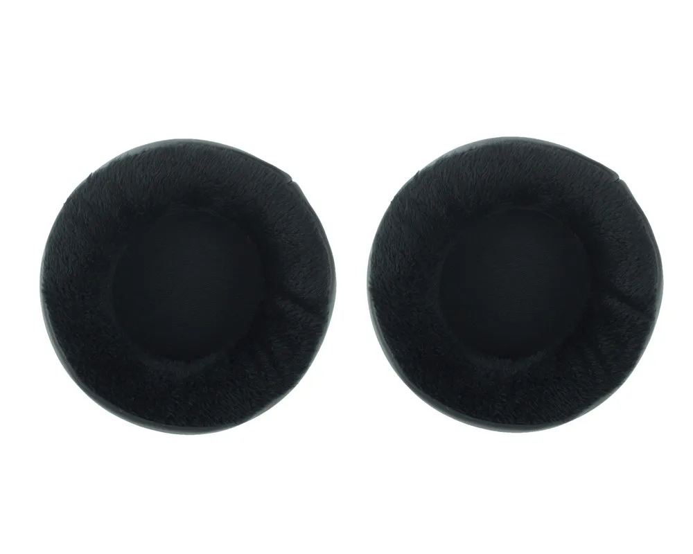 Whiyo 1 pair of Velvet Leather Replacement Ear Pads Cushion Cover Earpads Earmuff for Creative Aurvarna Platinum Headphones enlarge