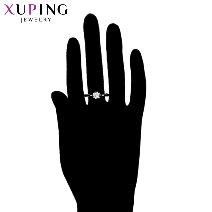 Xuping ювелирные изделия из нержавеющей стали синтетический кубический цирконий