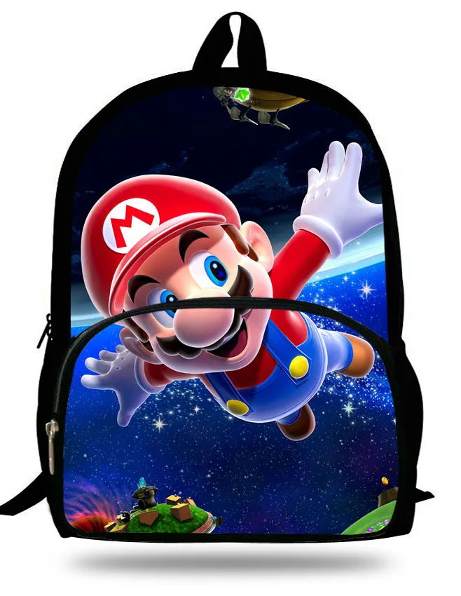 ME1 Аниме 16 дюймов Mochila супер рюкзак Марио Дети для подростков мультфильм девочка сумки детские школьные сумки Супер Марио принт От 7 до 13 лет - Цвет: ME1