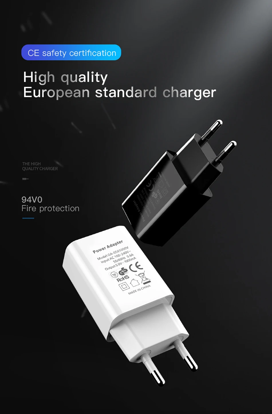 ACCEZZ USB зарядное устройство 5 в 1 а ЕС адаптер для iPhone X 8 7 вилка iPad настенное зарядное устройство для samsung S9 Xiaomi Mi 8 зарядное устройство для мобильного телефона