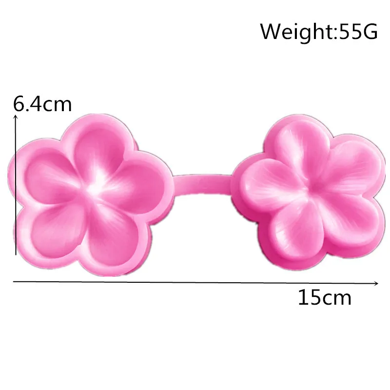 WISHMETYOU Новое Силиконовое поворотное Сахарное печенье торт тисненая форма цветок