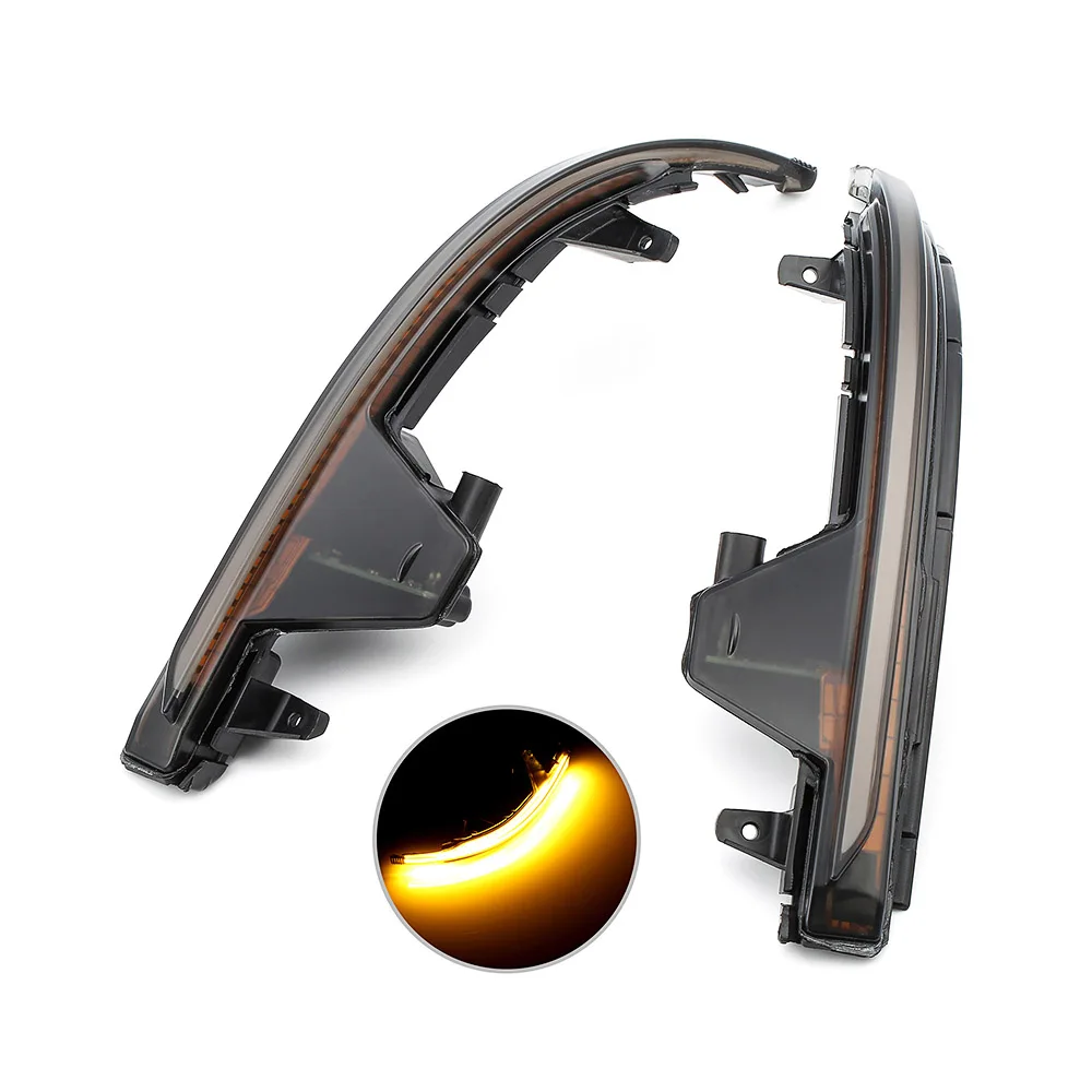 2 шт. светодиодный вода течет отложным воротником один светильник вид сзади