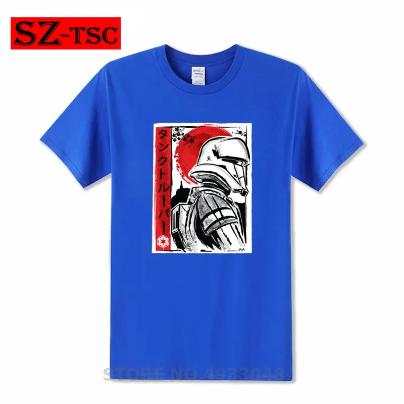 Мужская хлопковая футболка с принтом темпера штурма японского солнца красного