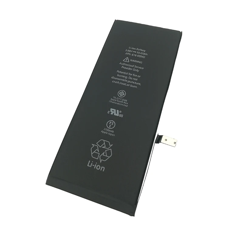 Новая литиевая батарея 2750mAh для Apple iPhone 6SPlus 3 8 V литий-ионная внутренняя Замена