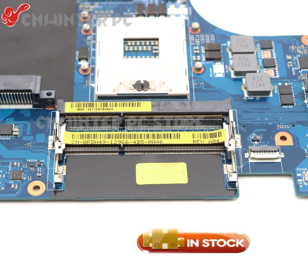NOKOTION CN 0RDH49 QCL00 LA 8241P для Dell Vostro 3560 V3560 материнская плата ноутбука HM77 DDR3 HD7670M