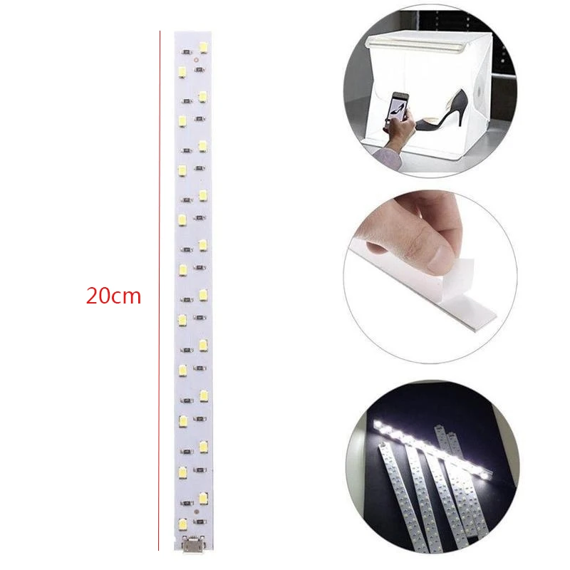 20Cm Photo Box Led Light Strip For Studio The Raw Of Photography Accessories | Электроника