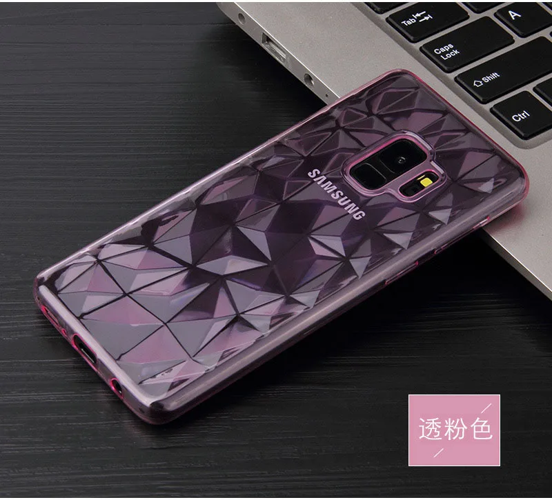 Цветной чехол для samsung Galaxy S7 S8 S9 S10 Plus брендовый чехол для телефона для samsung Galaxy 10e Galaxy s7edge Алмазный Мягкий чехол s
