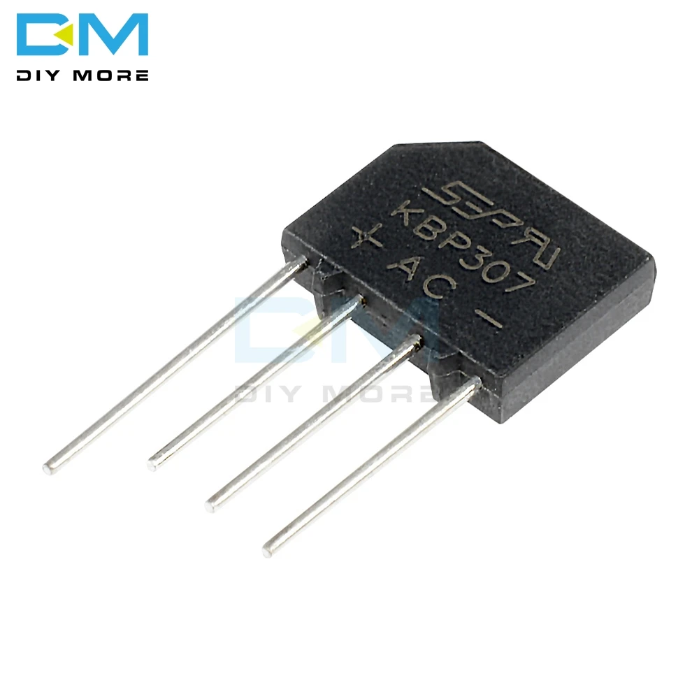 10 шт. KBP307 KBP 307 3A 700V плоский мостовой выпрямитель новый и оригинальный IC |