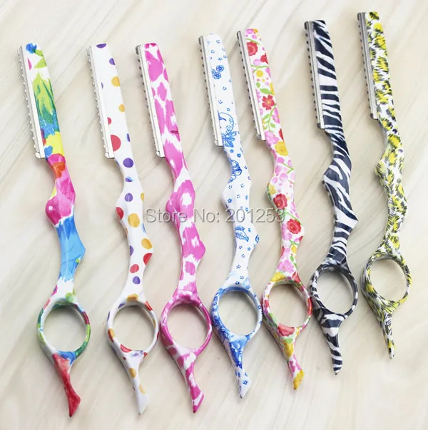 Новое поступление Профессиональные цветные бритвенные бритвы из нержавеющей