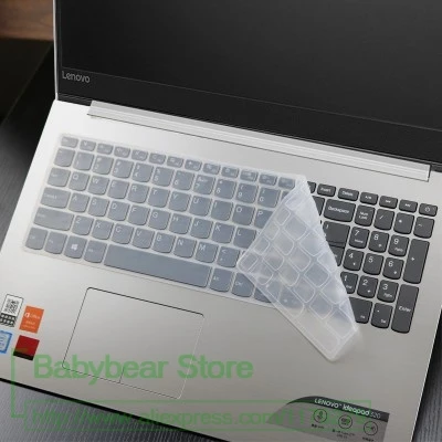 clear Защитная пленка для клавиатуры ноутбука lenovo Ideapad 330 330s 15 15,6 ''330s-15ikb 15igm 15arr 15ikb 15ich 15icn - Цвет: clear