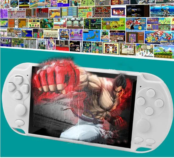 Новинка X9 PLUS 128 бит 5,1 дюймов Ретро портативная игровая консоль поддерживает MP4 электронную книжку фильм 32G TF расширение портативная игровая консоль